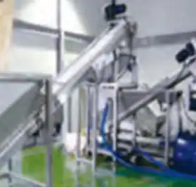 친환경에너지 펠렛기계제조기업 해표산업의 천일염 가공 설비 공정 투입 단계